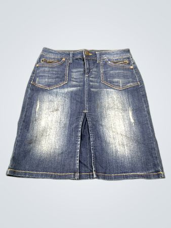 CAMATEU Blaues Jeansrock