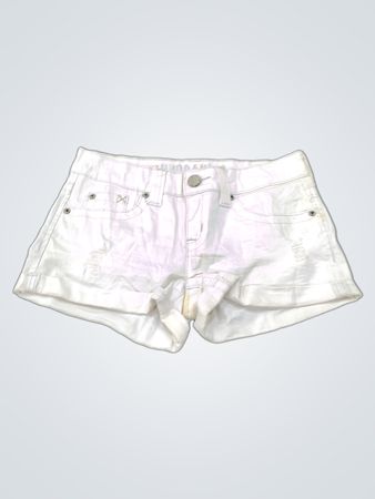 HYDRAULIC White Denim Shorts