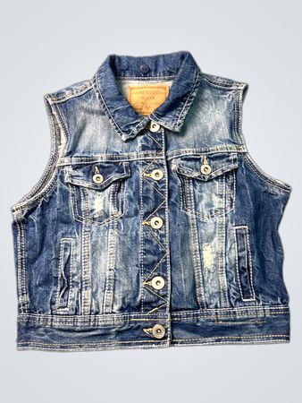 Amethyst Jeans Denim-Weste