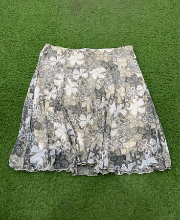 CASA BLANCA Rock mit Blumenmuster