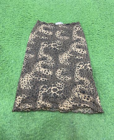 Hennes Collection Leo-Mesh-Midirock