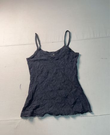 Hankupanki Black Lace Cami Tank Top