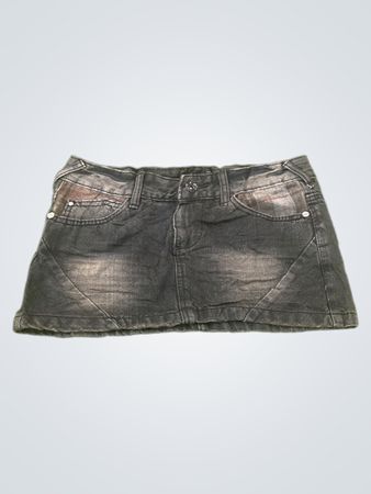 YI HAK Denim Minirock