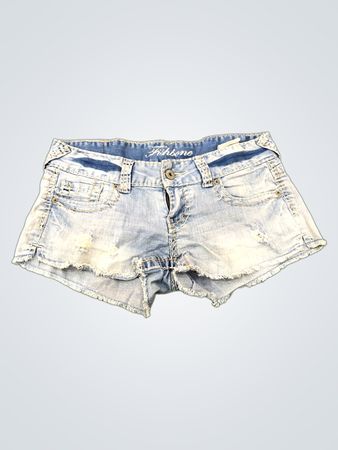 Fishbone Jeans-Shorts