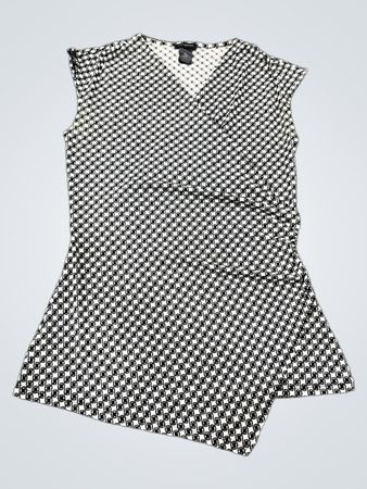 Ann Taylor ärmelloses Top mit asymmetrischem Saum