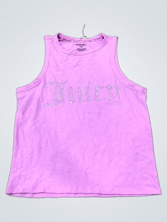 Juicy Couture Tanktop mit Strass-Logo