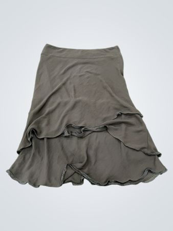 H&M Rüschiger Midirock