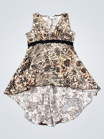 Giorgio Fiorentino Collection Sleeveless High-Low Dress