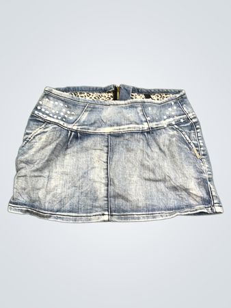 Change She Denim Mini Skirt