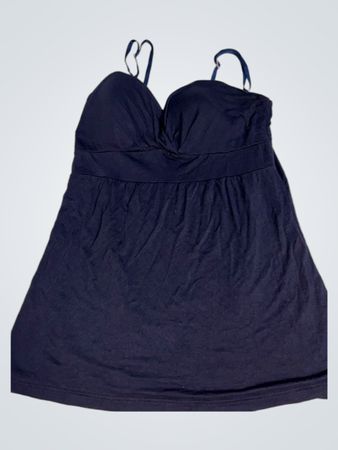 Marineblaue Spaghettiträger-Camisole