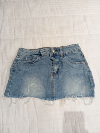 Saia Mini Jeans