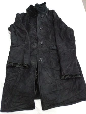 Casaco de Veludo Preto