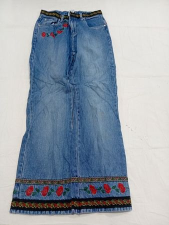 Fiorucci EA MANI インディラ スカート バンドル 12 ピース ミックス ミディ ミニ レザー フローラル 刺繍