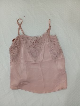 Rosa Spitzen-Camisole