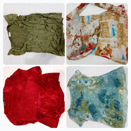 デザイナーブラウスバンドル：Nation、Maurices、Marie Claireなどのプリント＆フリルトップス