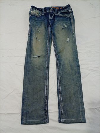 Rock Revival Distressed Skinny Jeans