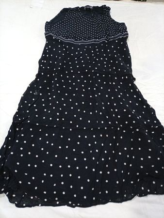 Robe midi noire à pois de Style & Co.