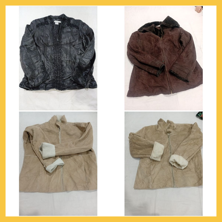 Coldwater Creek Columbia Cleo Jacket Bundle Leather Suede Denim Corduroy