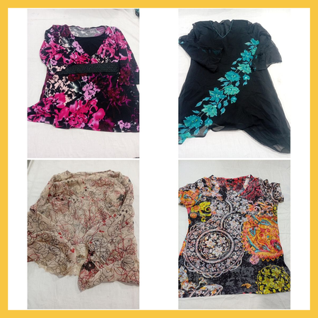 Designer Blouse Bundle - Chloé, Christopher & Banks, Chic Soul & More