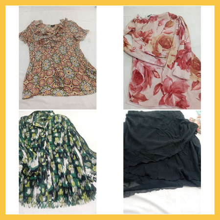East 5th, Eyeshadow & ELLE Printed Blouse Bundle with Esprit & More