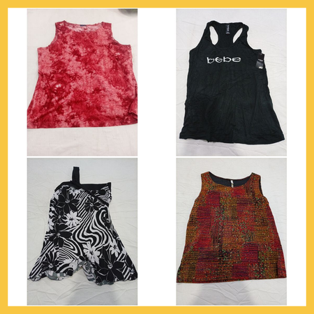 Designer Tank Top Bundle bebe Topia Tattoo Whitesand Tentation