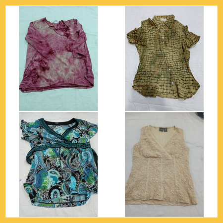 Designer Blouse Bundle - Bobbie, Caviar, Apt, B. Moss & More Printed Tops