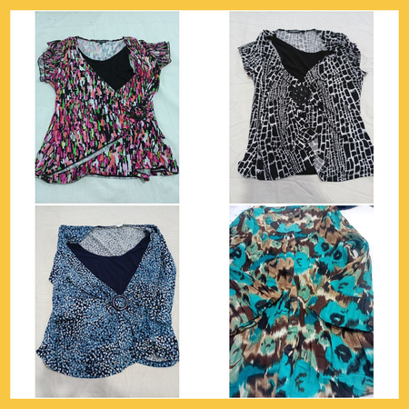 Notations, M&S, Mango Printed Blouse Bundle of 7