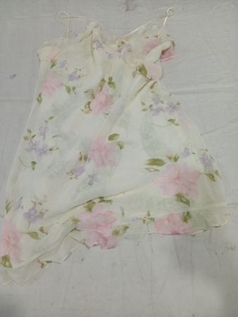 Robe Blanche Fleurie