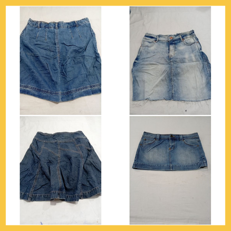 Denimrock-Bündel - 13-teiliges Mix aus Levi's, Abercrombie & Fitch, Maurices & mehr