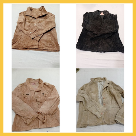 Corduroy & Suede Jackets Bundle - Faded Glory, St Johns Bay & More