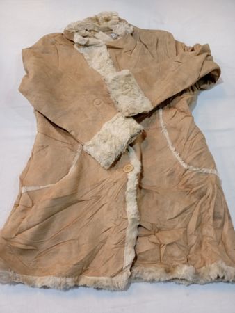 LARRY LEVINE Tan Fur Jacket