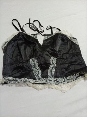 Black Lace Trim Camisole