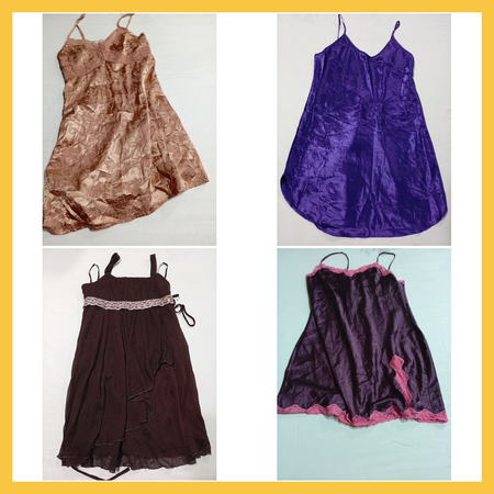 Designer Sleepwear Bundle: Victoria's Secret, Jessica Simpson & More Slip Dresses