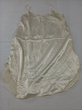 Creme Satin Chemise