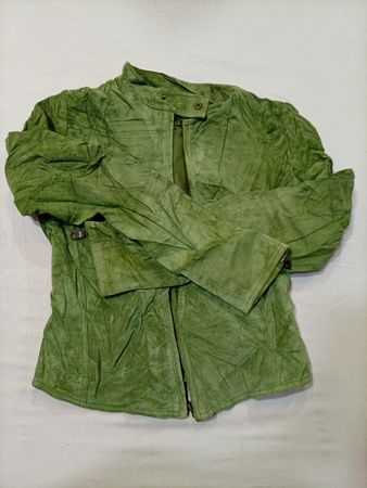 Jaqueta de Camurça Verde ALDO