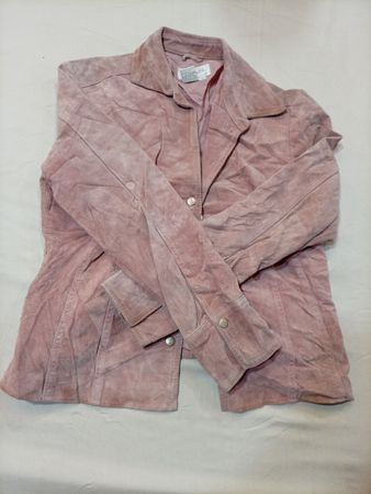 Pink Suede Jacket
