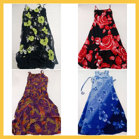 Conjunto de Vestidos Florales de Diseñador - Sharon Max, Jonathan Martin, Loco Lindo y Más