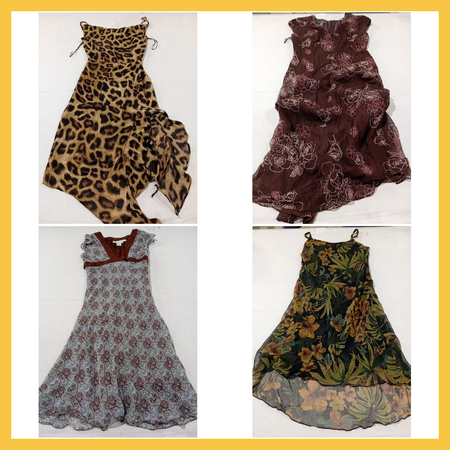 Paquete de vestidos suavemente usados - PrettyLittleThing, Jones Wear, Studio Petite y más