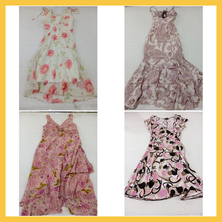 Conjunto de Vestidos de Diseñador: Be Smart, Sharagano, Verano y Más Vestidos Midi de Tirantes Floral