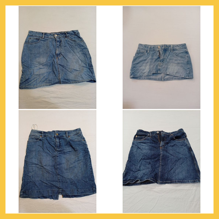 Lot de jupes en denim - Calvin Klein, Jones New York et plus - 10 pièces diverses