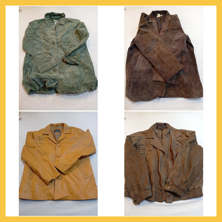 Leather & Suede Jackets Bundle: Cherokee, Valentino, AYTA & More