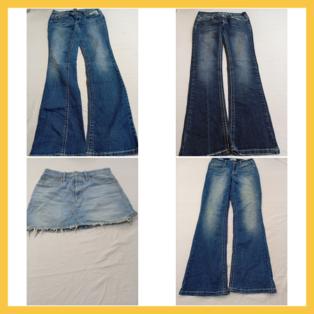 Gently Used Denim Bundle: Love X Liberation, rue21, 7 For All Mankind, Ana & More