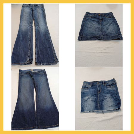Denim Bundle: Guess, Gap, 7 For All Mankind & More Mini Skirts, Jeans & Jackets