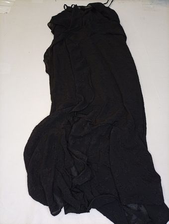 Robe en dentelle noire