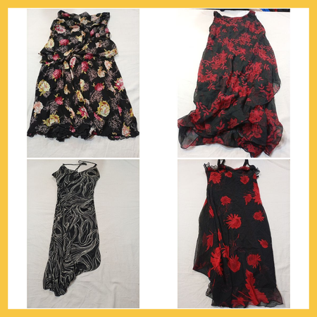 Ensemble Robe Florale Designer Mossman Matthews Evan Picone Le Chateau