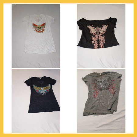 Graphic Tee Bundle: JOA, Sturgis, Gap, GUESS, Guns N' Roses & More