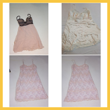 Luxury Lingerie Bundle: Intimissimi, Victoria's Secret & Cosabella Lace Slip Dresses & Camisoles Set