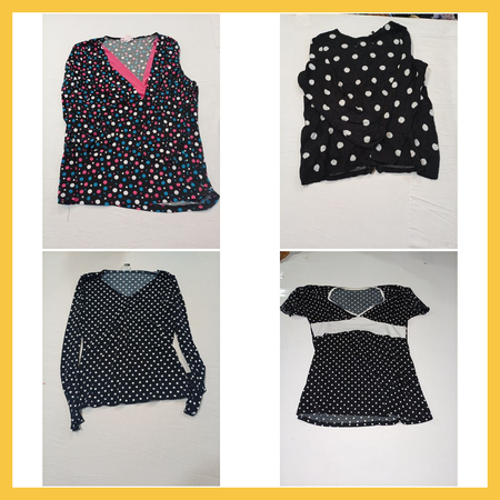 Polka Dot Bundle: Vol. 1, Lane Bryant, Laura Ashley, UO & More Spotted Tops & Dresses