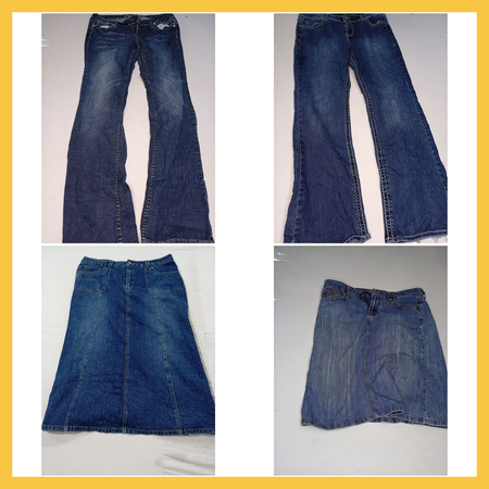 Gently Used Denim Bundle: Request, Lane Bryant, & More Skirts & Jeans