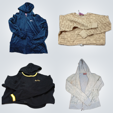 Juicy Couture Hoodie Bundle 10pcs Velour Tracksuits